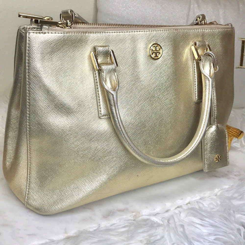 Tory Burch Robinson Double Zipper Convertible Bag✨